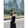 image:imageDynict Invisible Strap Tank Tops Y2k Aesthetic Sexy Tank Tops for Women Thin Strap Tank TopsBlack