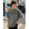 image:imageDynict Unisex Y2k TShirt Rose Letter Print Oversized Graphic Tees Short Sleeve Gothic TShirts Grunge ClothesGrey1