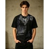 image:imageMens Y2K Vintage TShirt Gothic Cross Graphic Print TShirt Round Neck Short Sleeve TopsBlack