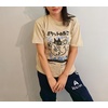 image:imageUnisex Cartoon TShirts Harajuku Kawaii Cat Letter Printed Short Sleeve Tees Couple Loose Clothes Y2K TopsKhaki