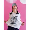 image:imageUnisex Cartoon TShirts Harajuku Kawaii Cat Letter Printed Short Sleeve Tees Couple Loose Clothes Y2K TopsWhite