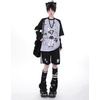 image:imageY2K Cartoon Graphic TShirt for Women Kawaii Cute Cat Tees Harajuku Casual Patchwork Trendy TShirtGrey1
