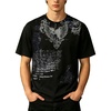 image:imageMens Y2K Vintage TShirt Gothic Cross Graphic Print TShirt Round Neck Short Sleeve TopsBlack