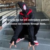 image:imageDynict Mens Spider Hoodies Unisex Oversize Goth Jacket Y2K Punk Streetwear Zip Up Hoodie Spider capsHoodie