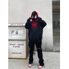 image:imageDynict Mens Spider Hoodies Unisex Oversize Goth Jacket Y2K Punk Streetwear Zip Up Hoodie Spider capsHoodie