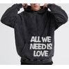image:imageDynict Unisex Y2K Colorful Sweatshirt Hip Hop Letter Print Oversize Hoodie Casual Baggy Harajuku Gothic Pullover HoodieBlack