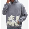 image:imageDynict Unisex Y2K Colorful Sweatshirt Hip Hop Letter Print Oversize Hoodie Casual Baggy Harajuku Gothic Pullover HoodieGrey