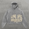 image:imageDynict Unisex Y2K Colorful Sweatshirt Hip Hop Letter Print Oversize Hoodie Casual Baggy Harajuku Gothic Pullover HoodiePink