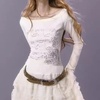image:imageDynict Womens Cute Y2K Graphic Sweatshirt Aesthetic Lace Patchwork Grunge Sweatshirt Slim Fit Long Sleeve TopsWhite