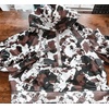 image:imageDynict Womens Y2K Quarter Zip Pullover Graphic Camo Hoodies Oversized Cheetah Print Jacket Duck Camo SweatshirtsBrown