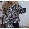 image:imageDynict Womens Y2K Quarter Zip Pullover Graphic Camo Hoodies Oversized Cheetah Print Jacket Duck Camo SweatshirtsGreen