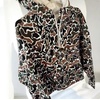 image:imageDynict Womens Y2K Quarter Zip Pullover Graphic Camo Hoodies Oversized Cheetah Print Jacket Duck Camo SweatshirtsGreen