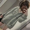 image:imageDynict Womens Y2K Zip Up Cute Graphic Hoodies Cat Ears Casual Cartoon Harajuku Kawaii Clothes Oversize Streetwear JacketGrey