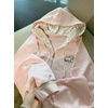 image:imageDynict Womens Y2K Zip Up Cute Graphic Hoodies Cat Ears Casual Cartoon Harajuku Kawaii Clothes Oversize Streetwear JacketPink