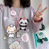 image:imageDynict Y2k Cute Sweatshirts for Women Harajuku Kawaii Striped Sweatshirts Cartoon TshirtsGray