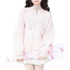 image:imageDynict Womens Y2K Zip Up Cute Graphic Hoodies Cat Ears Casual Cartoon Harajuku Kawaii Clothes Oversize Streetwear JacketPink1