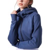 image:imageDynict Womens Yoga Zip Up Cropped Hoodies Casual Comfy Spring Warm Outfits Fleece Jackets Gym TopsBlue