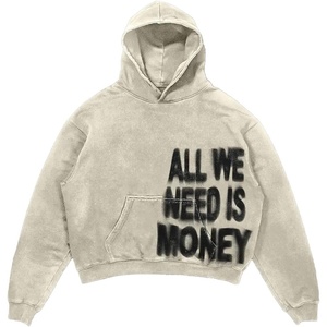 image:imageDynict Unisex Y2K Colorful Sweatshirt Hip Hop Letter Print Oversize Hoodie Casual Baggy Harajuku Gothic Pullover HoodieBeige