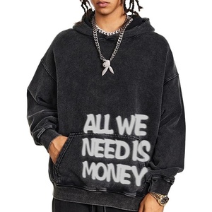 image:imageDynict Unisex Y2K Colorful Sweatshirt Hip Hop Letter Print Oversize Hoodie Casual Baggy Harajuku Gothic Pullover HoodieBlack