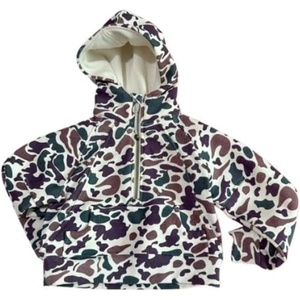 image:imageDynict Womens Y2K Quarter Zip Pullover Graphic Camo Hoodies Oversized Cheetah Print Jacket Duck Camo SweatshirtsPurple