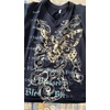 image:imageWomens Y2K Gothic Graphic VNeck Slim Fit TShirt Grunge Vintage Short Sleeve Trendy Crop TopsBlack3