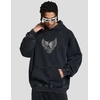 image:imageDynict Unisex Y2K Aicd Wash Gothic Graphic Hoodies Oversize Grunge Skull Wing Print Sweatshirt Casual Fit PulloverBlack1