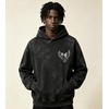 image:imageDynict Unisex Y2K Aicd Wash Gothic Graphic Hoodies Oversize Grunge Skull Wing Print Sweatshirt Casual Fit PulloverBlack2