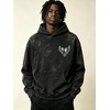 image:imageDynict Unisex Y2K Aicd Wash Gothic Graphic Hoodies Oversize Grunge Skull Wing Print Sweatshirt Casual Fit PulloverBlack2