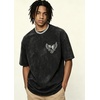 image:imageMens Y2K Acid Wash Gothic Graphic TShirts Skull Print Vintage Oversized Washed Tees Grunge ClothesBlack1
