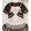 image:imageWomens Y2K Vintage Striped Goth TShirt 2000s Retro Lace Up Slim Fit Crop Tops Cutecore Streetwear TShirtPink2