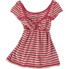 image:imageWomens Y2K Vintage Striped Goth TShirt 2000s Retro Lace Up Slim Fit Crop Tops Cutecore Streetwear TShirtRed